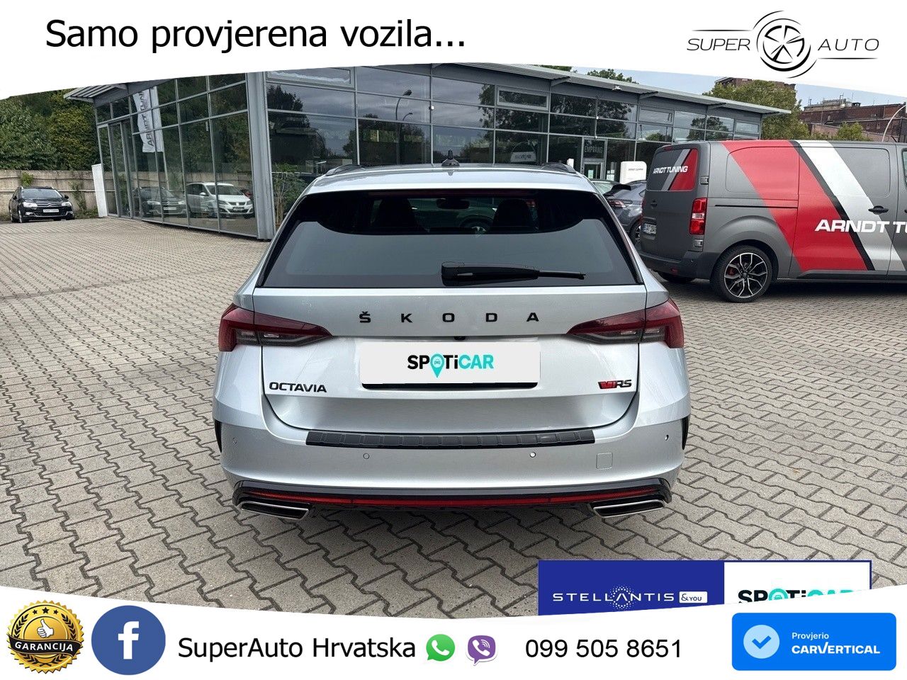 Škoda Octavia Combi RS 2.0 TSI (245 KS) DSG LED+GR SJED+ACC