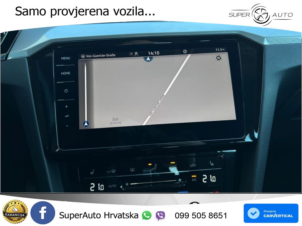 Volkswagen Passat Variant 2.0 TDI (122 KS) DSG Business LED+GR SJED+ACC