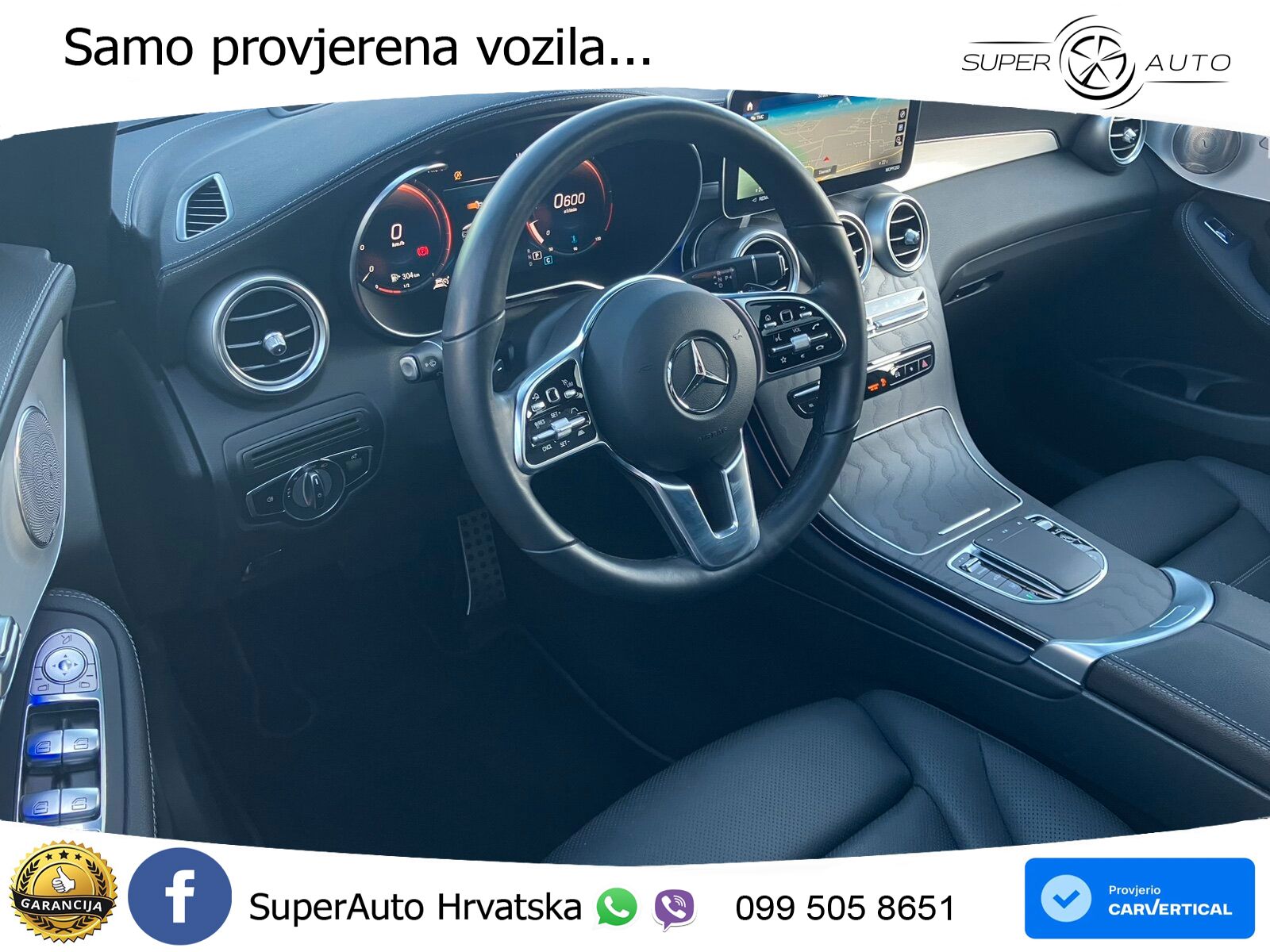 Mercedes GLC Coupe 400d (330 KS) 4MATIC 9G-TRONIC AMG ZRAČNI+ACC+GR SJED+360