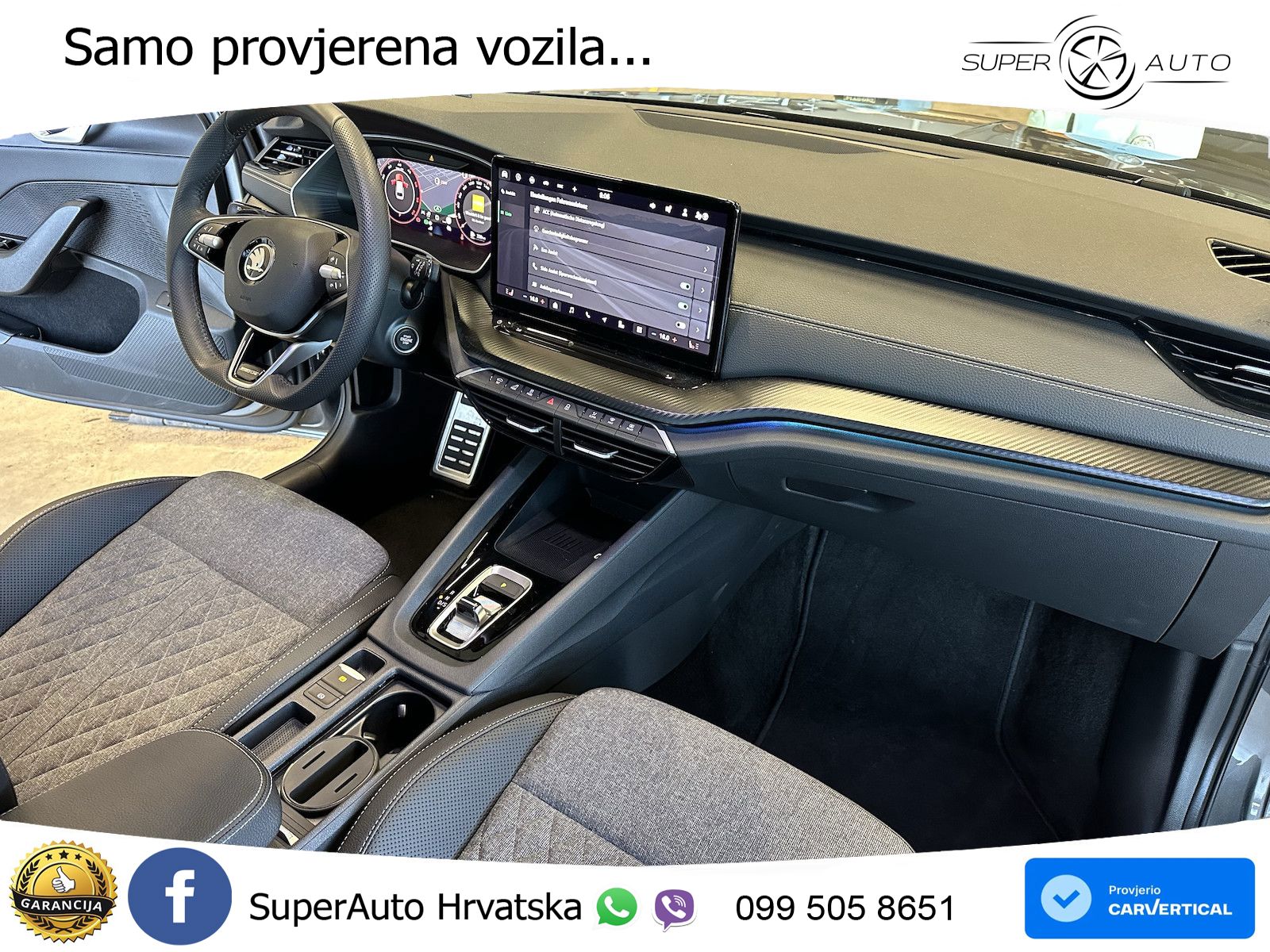 Škoda Octavia Combi 2.0 TDI (150 KS) DSG SportLine MATRIX+GR SJED+KAM