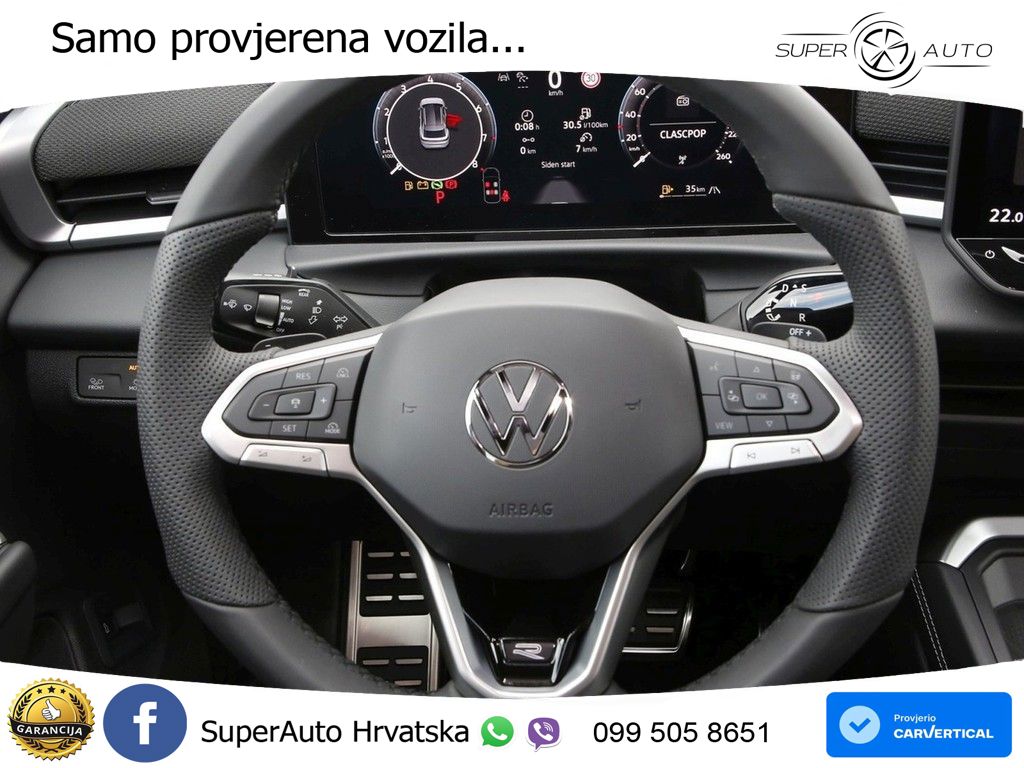 Volkswagen T-Roc 1.5 eTSI (150 KS)  DSG R-Line LED+GR SJED+ACC