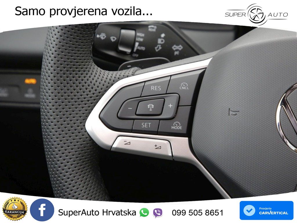 Volkswagen T-Roc 1.5 eTSI (150 KS)  DSG R-Line LED+GR SJED+ACC