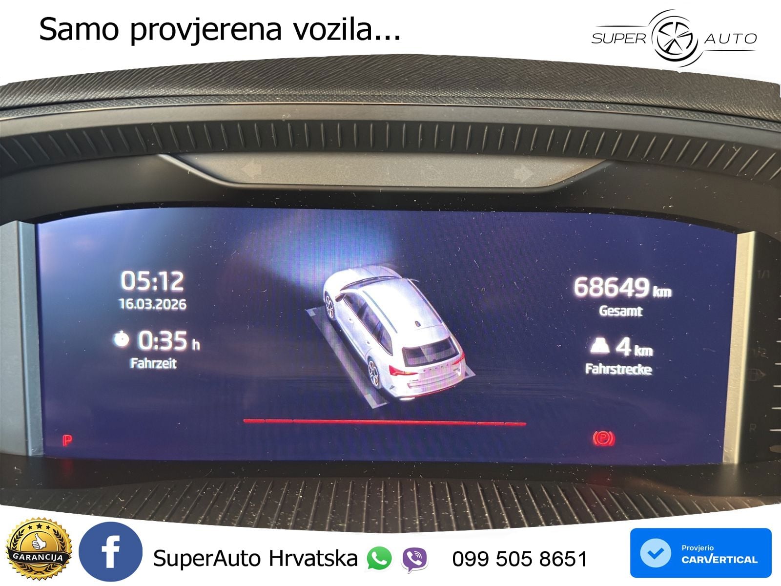 Škoda Octavia Combi RS 2.0 TDI (200 KS) DSG LED+GR SJED+ACC