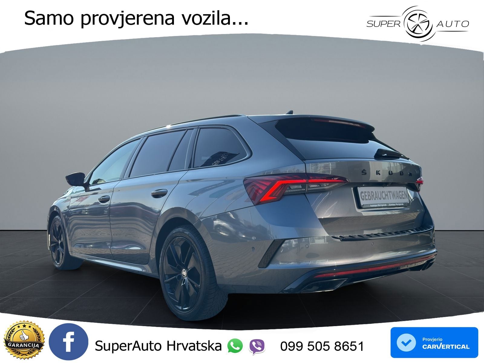 Škoda Octavia Combi RS 2.0 TDI (200 KS) DSG LED+GR SJED+ACC