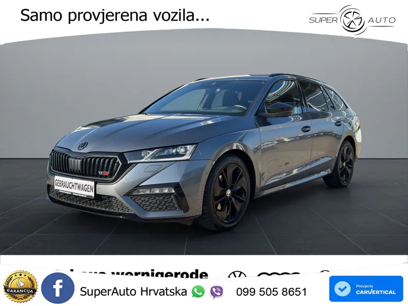 Škoda Octavia Combi RS 2.0 TDI (200 KS) DSG LED+GR SJED+ACC