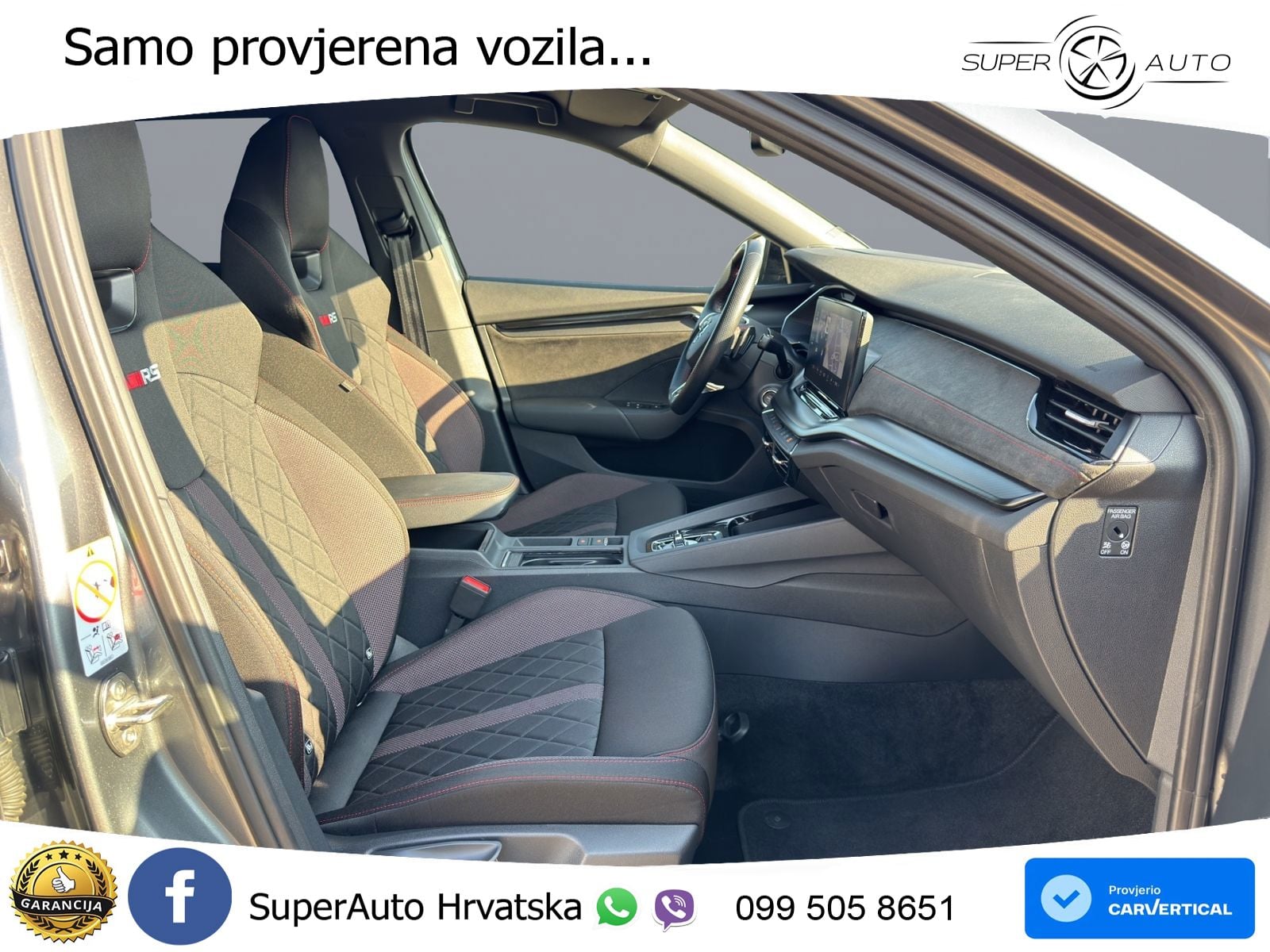Škoda Octavia Combi RS 2.0 TDI (200 KS) DSG LED+GR SJED+ACC