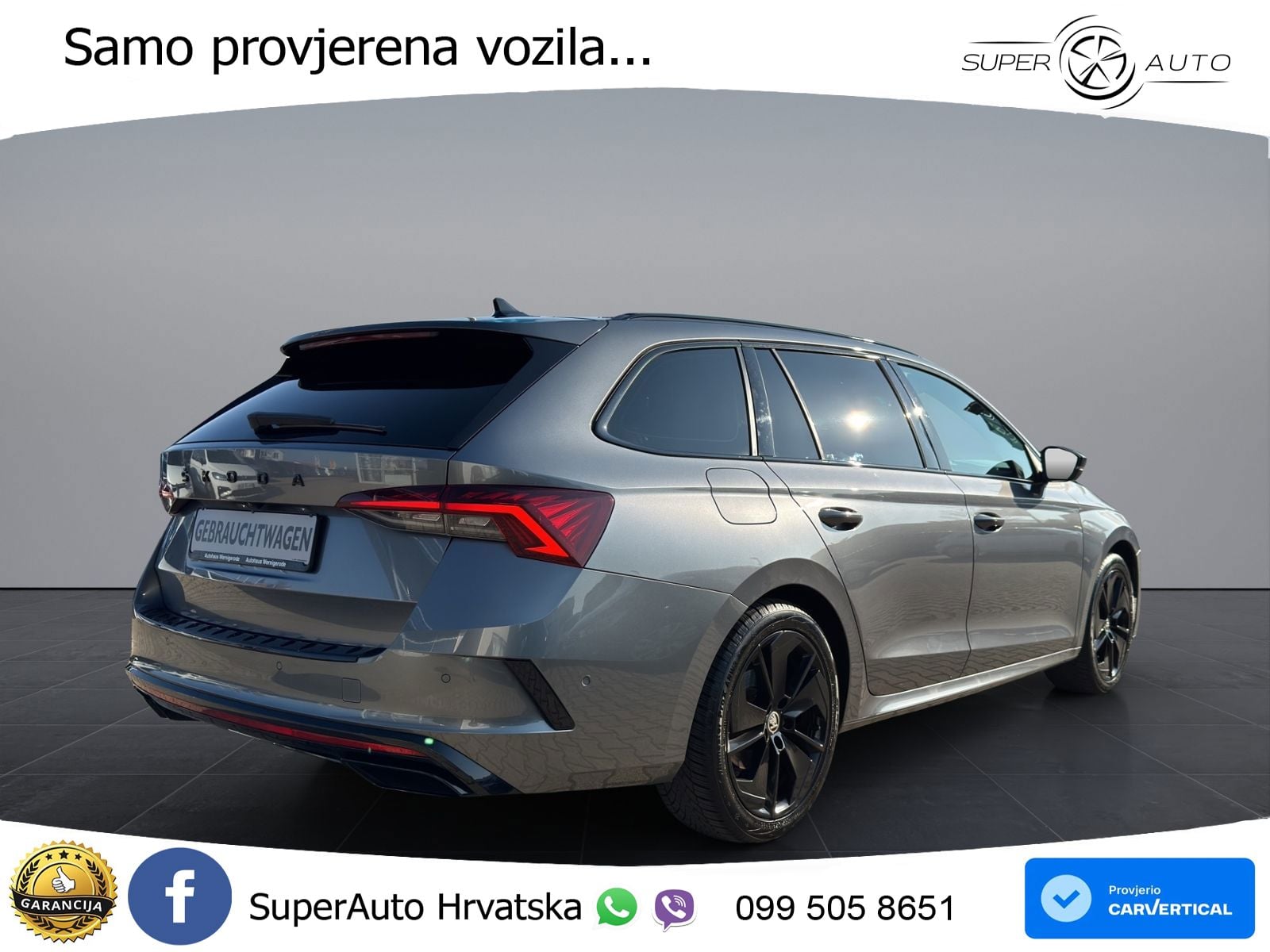 Škoda Octavia Combi RS 2.0 TDI (200 KS) DSG LED+GR SJED+ACC