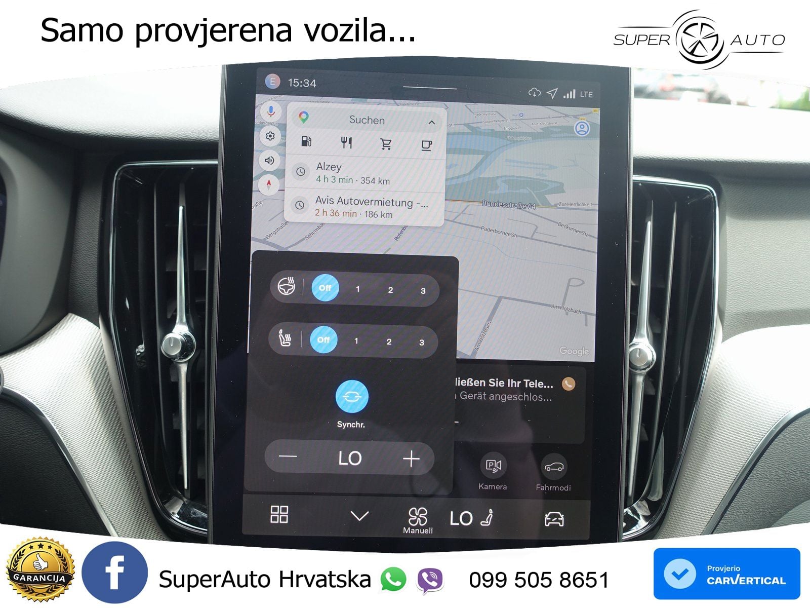 Volvo XC60 B5 Benzin AWD Geartronic ACC+HEAD+4xGR SJED+360+PANO