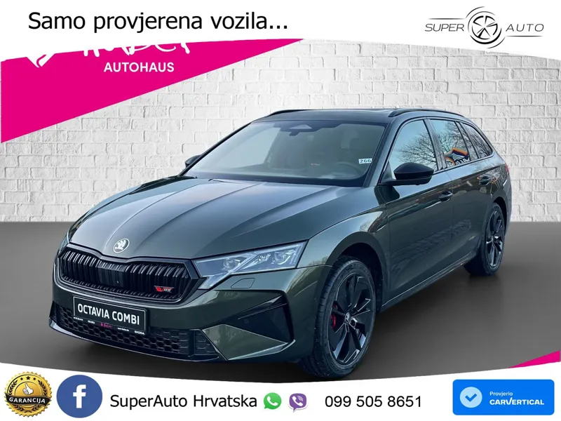 Škoda Octavia Combi RS 2.0 TSI (265 KS) DSG LED+GR SJED+ACC