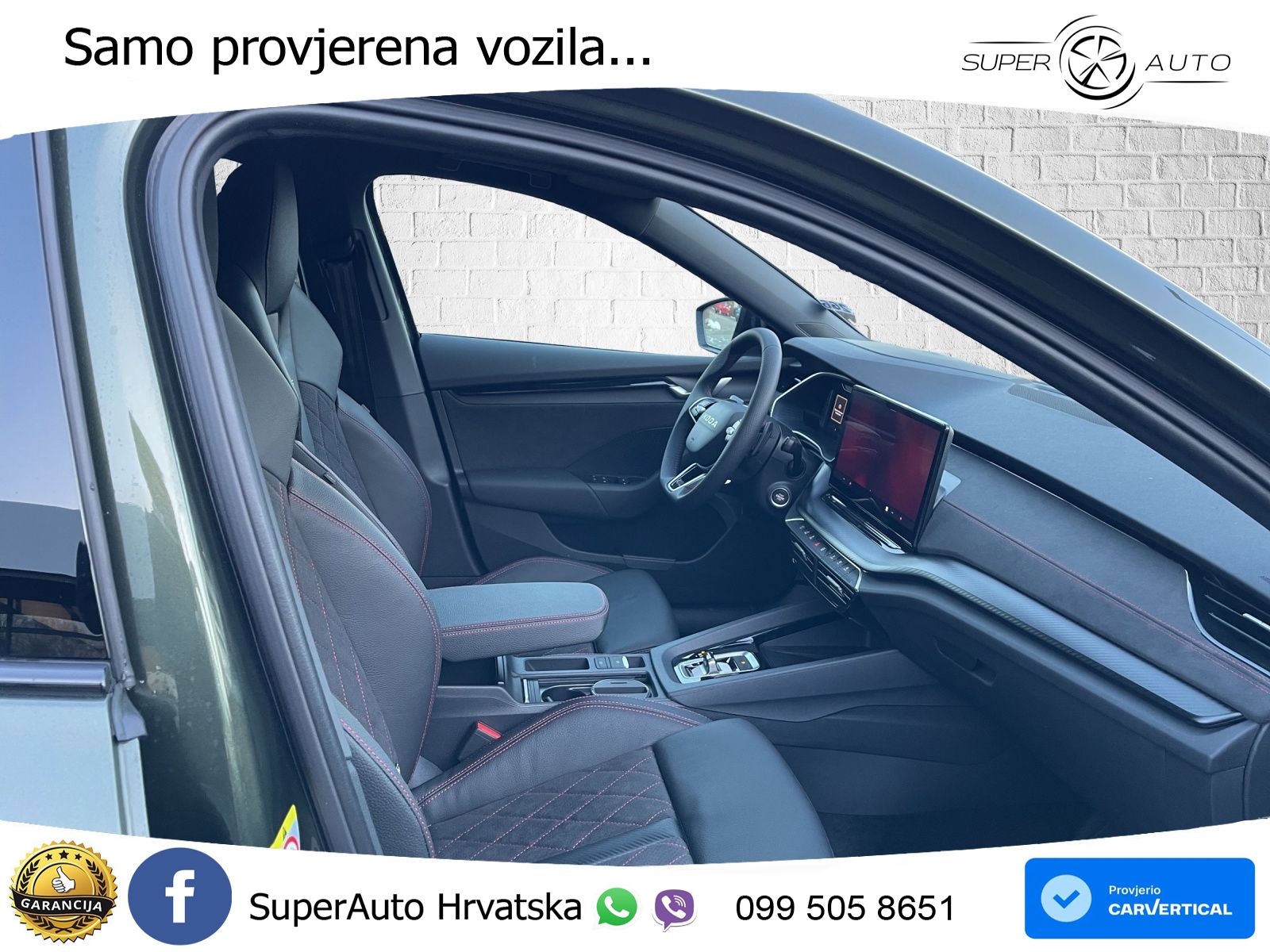 Škoda Octavia Combi RS 2.0 TSI (265 KS) DSG LED+GR SJED+ACC