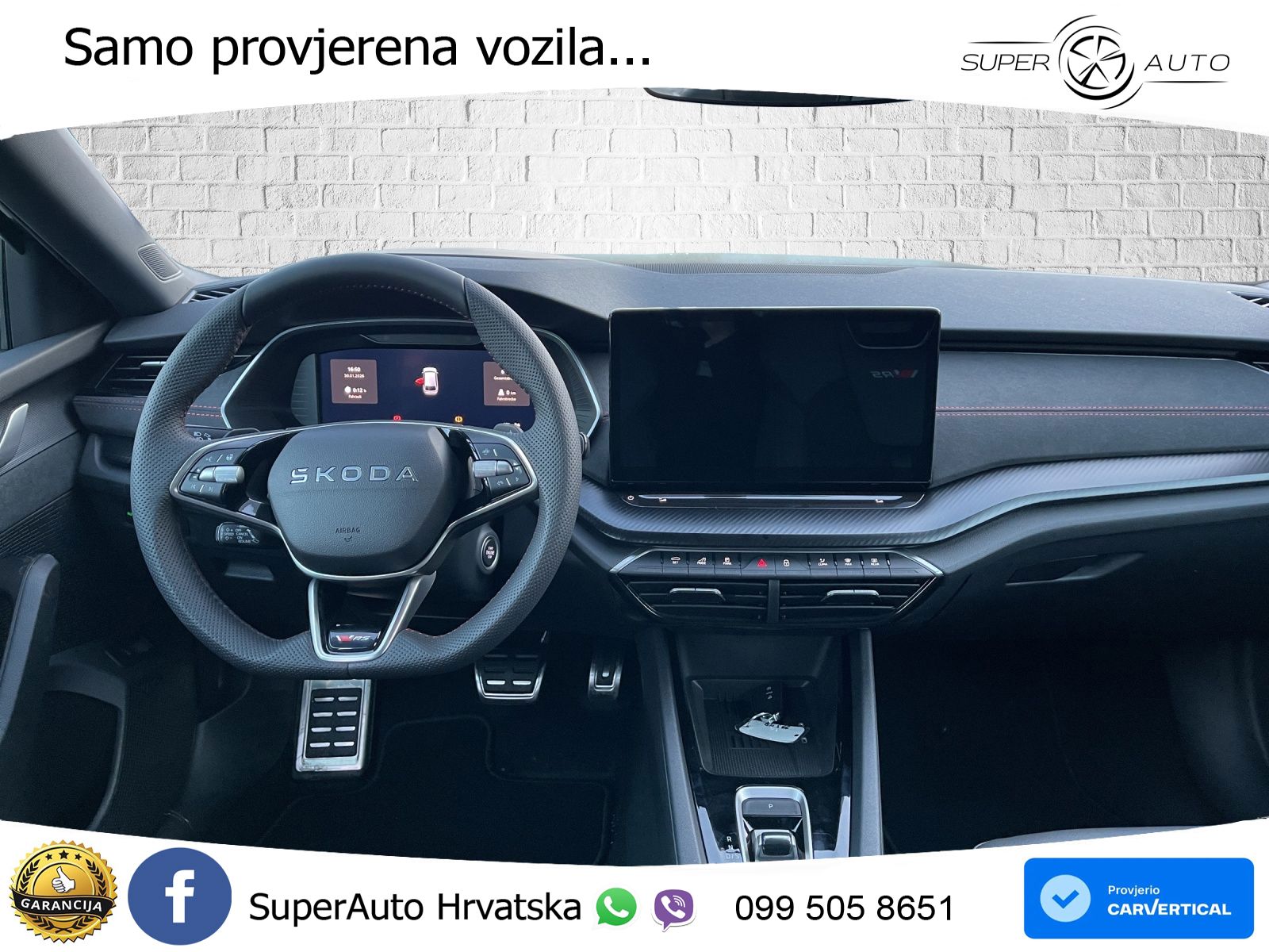 Škoda Octavia Combi RS 2.0 TSI (265 KS) DSG LED+GR SJED+ACC