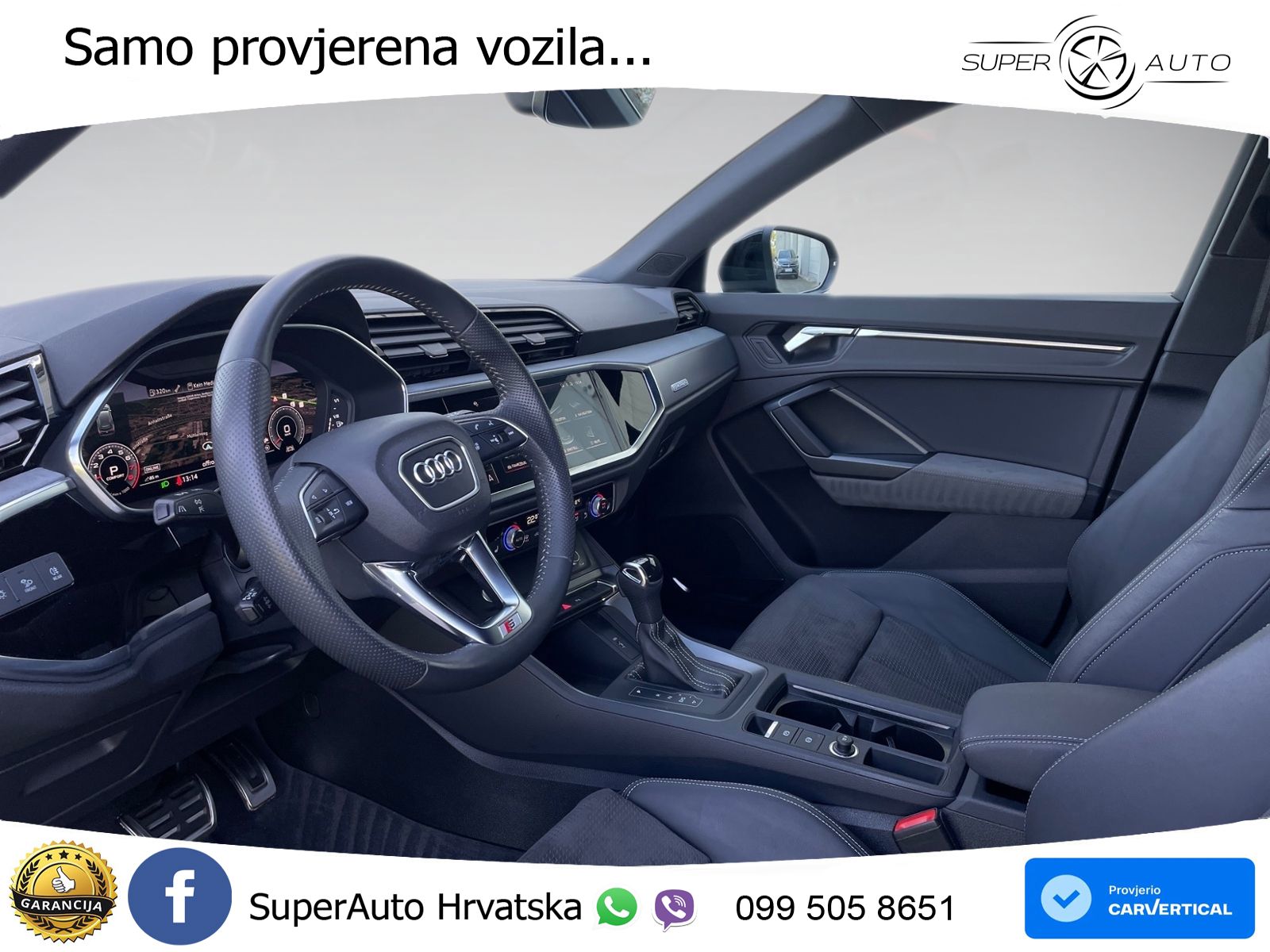 Audi Q3 45 TFSI (230 KS) quattro S tronic S line MATRIX+GR SJED+KAM