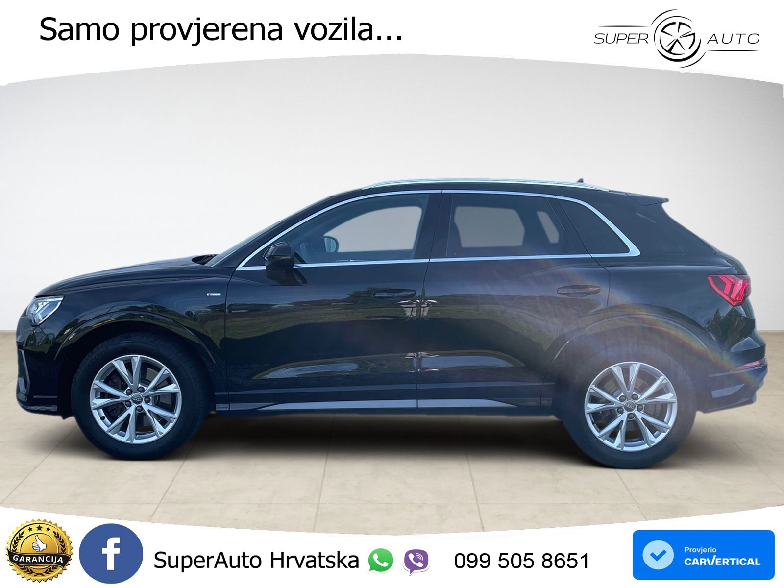 Audi Q3 45 TFSI (230 KS) quattro S tronic S line MATRIX+GR SJED+KAM