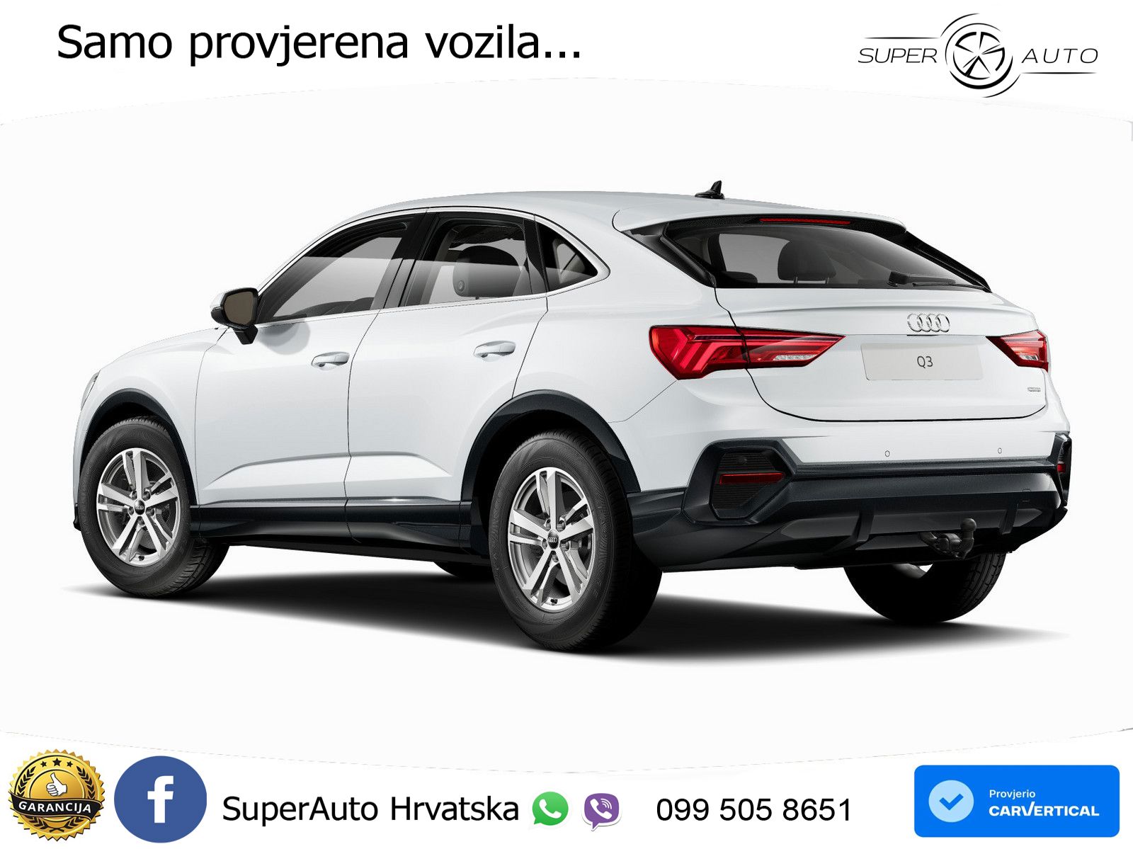 Audi Q3 Sportback 40 TDI (193 KS) quattro S tronic LED+GR SJED+ACC
