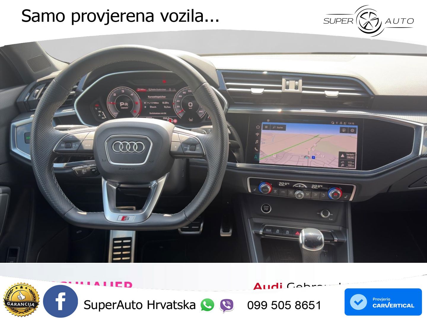 Audi Q3 40 TDI (193 KS) quattro S tronic S line MATRIX+GR SJED+KAM