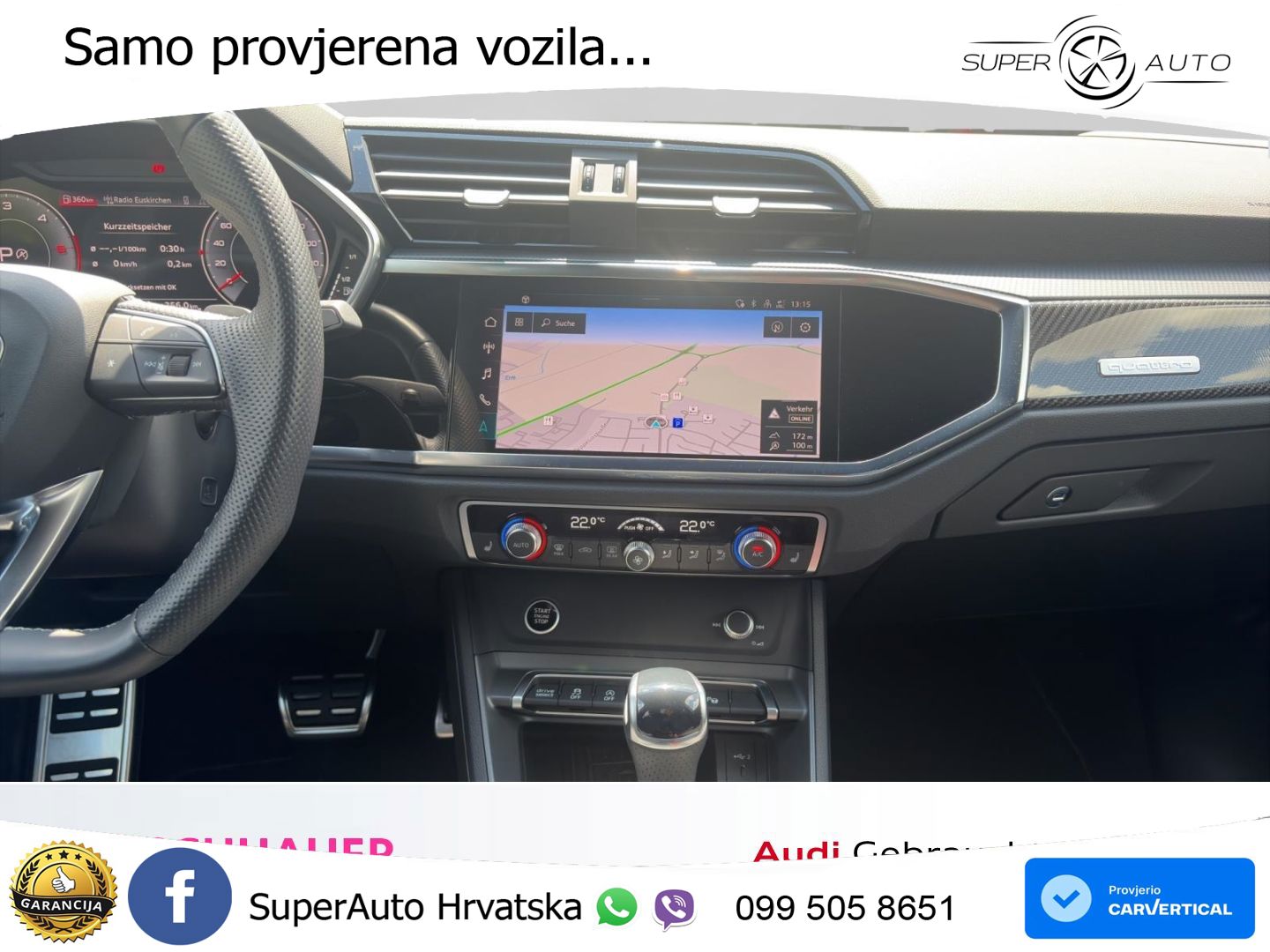 Audi Q3 40 TDI (193 KS) quattro S tronic S line MATRIX+GR SJED+KAM