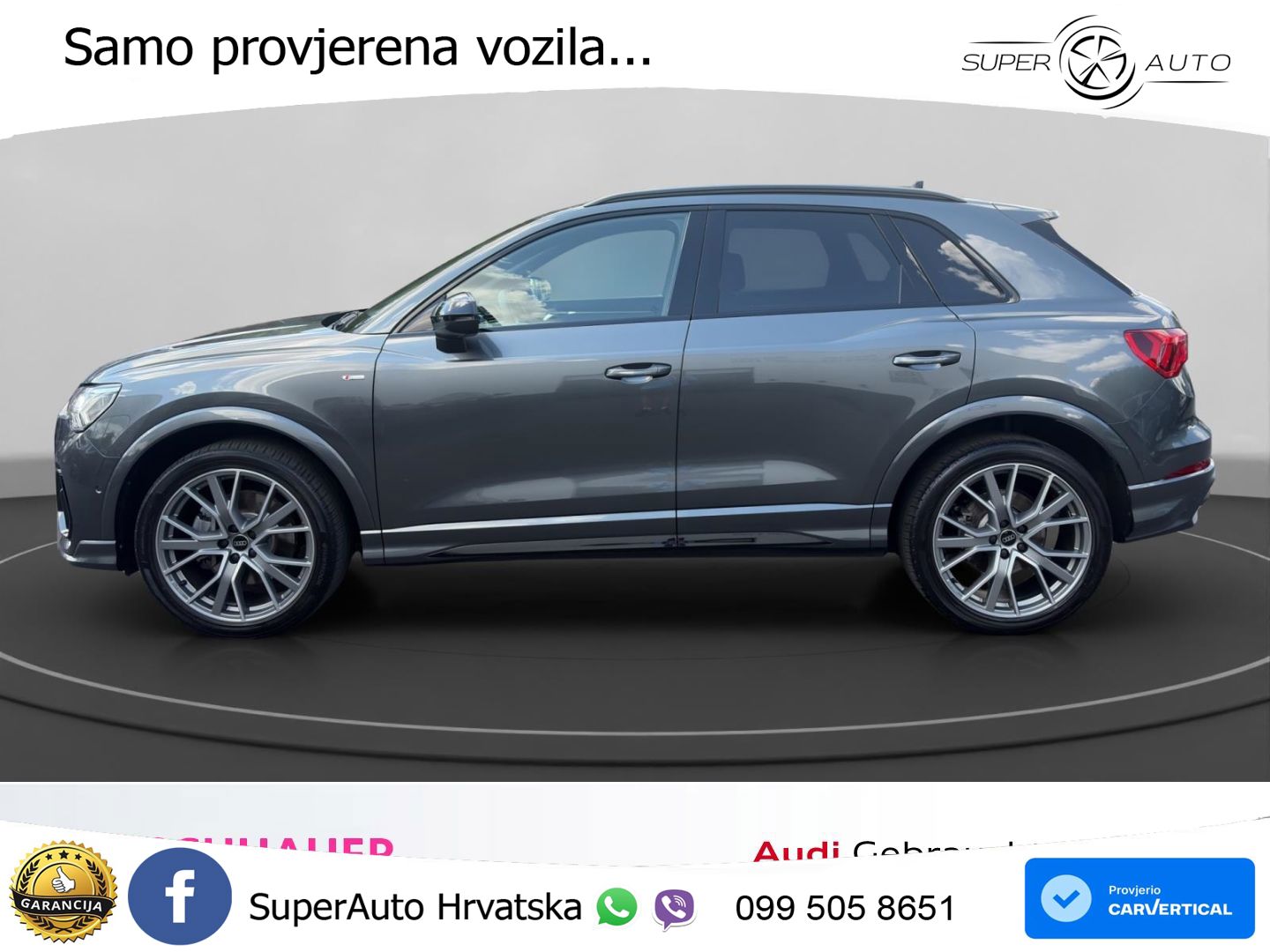 Audi Q3 40 TDI (193 KS) quattro S tronic S line MATRIX+GR SJED+KAM