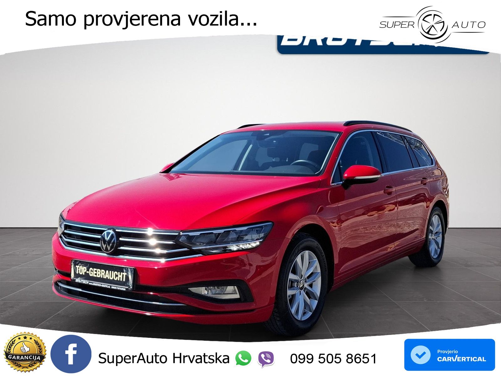 Volkswagen Passat Variant 2.0 TDI (122 KS) DSG Business LED+GR SJED+ACC