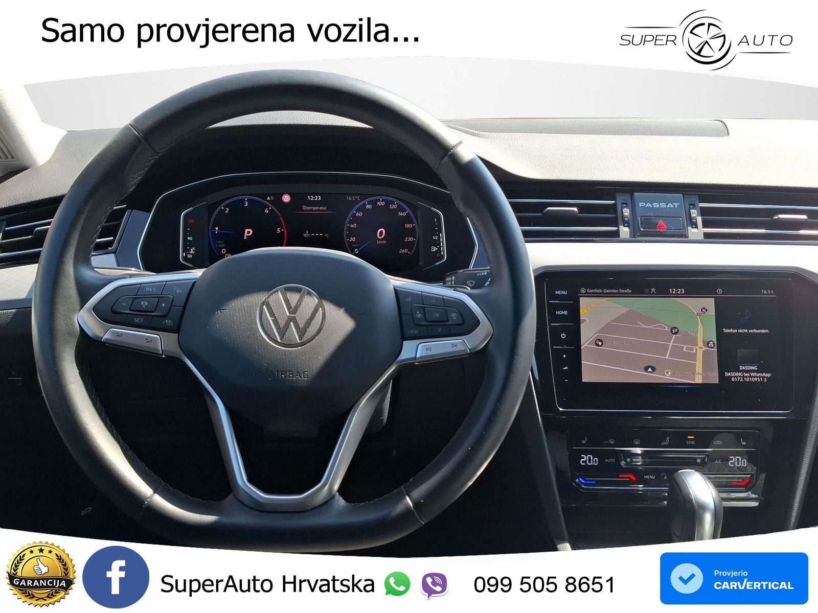 Volkswagen Passat Variant 2.0 TDI (122 KS) DSG Business LED+GR SJED+ACC