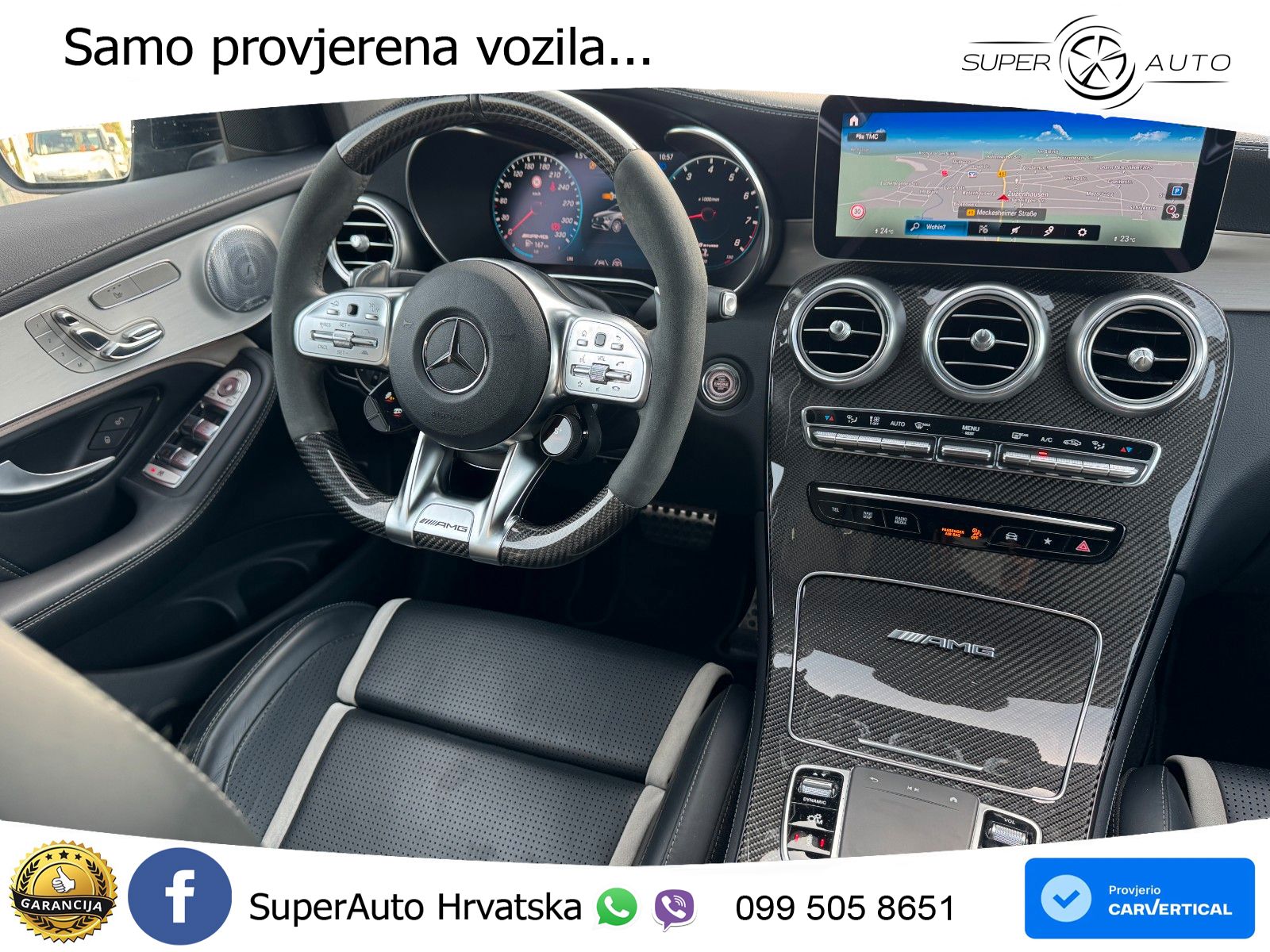 Mercedes AMG GLC 63 S V8 (510 KS) 4MATIC+ MCT LED+GR SJED+ACC