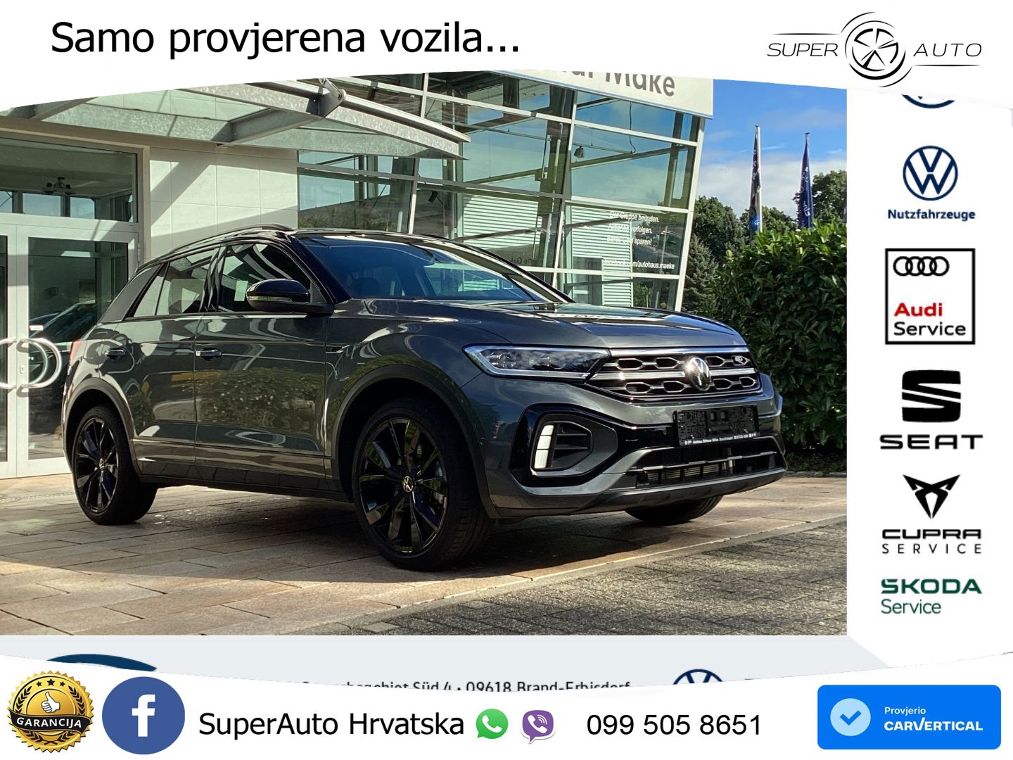 Volkswagen T-Roc 1.5 TSI (150 KS) DSG LED+GR SJED+ACC