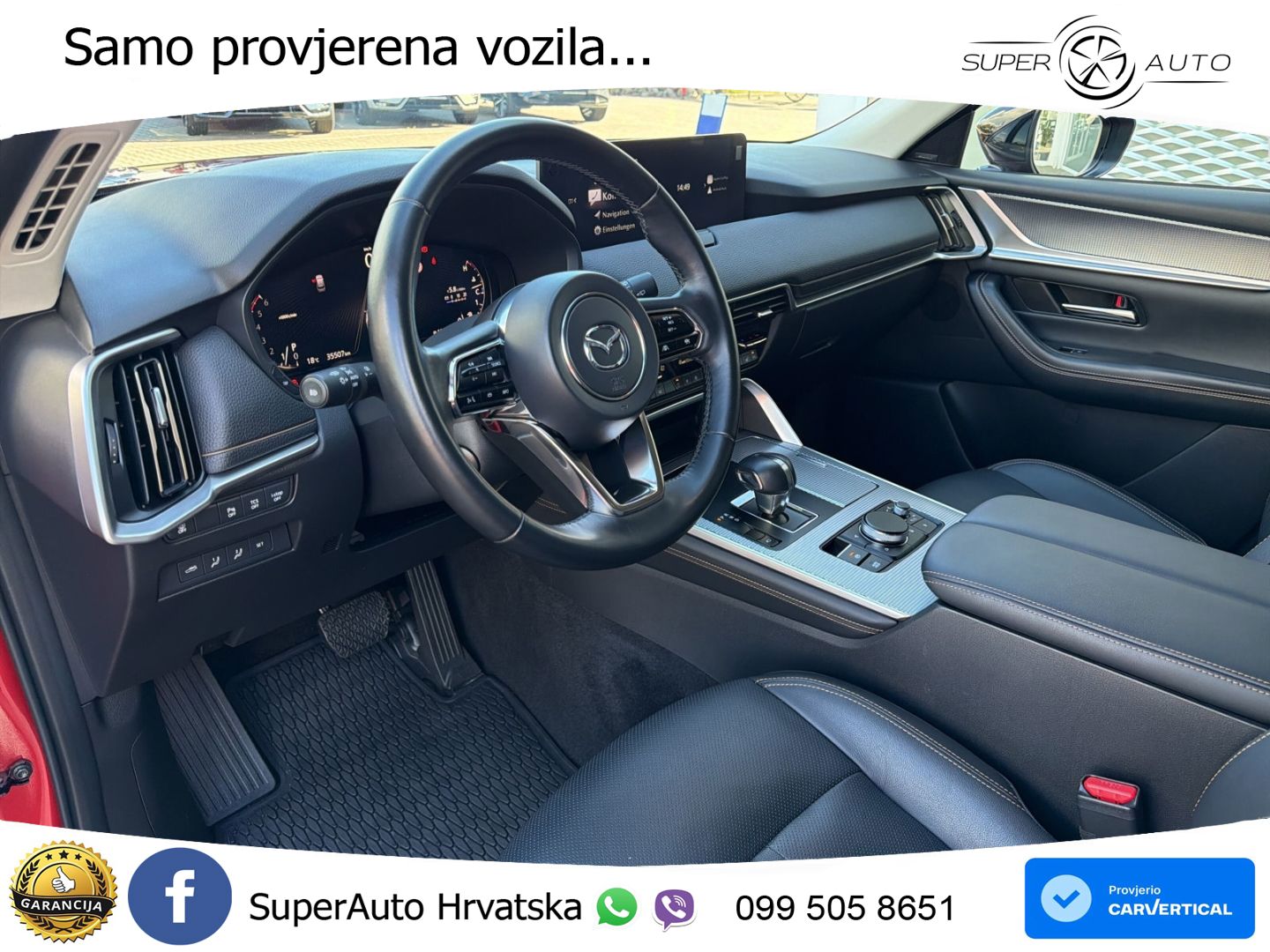 Mazda CX-60 3.3 e-Skyactiv D (200 KS) Automatic LED+GR SJED+ACC