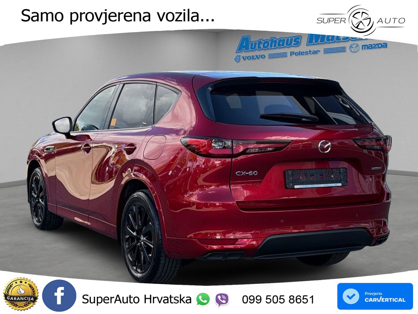 Mazda CX-60 3.3 e-Skyactiv D (200 KS) Automatic LED+GR SJED+ACC