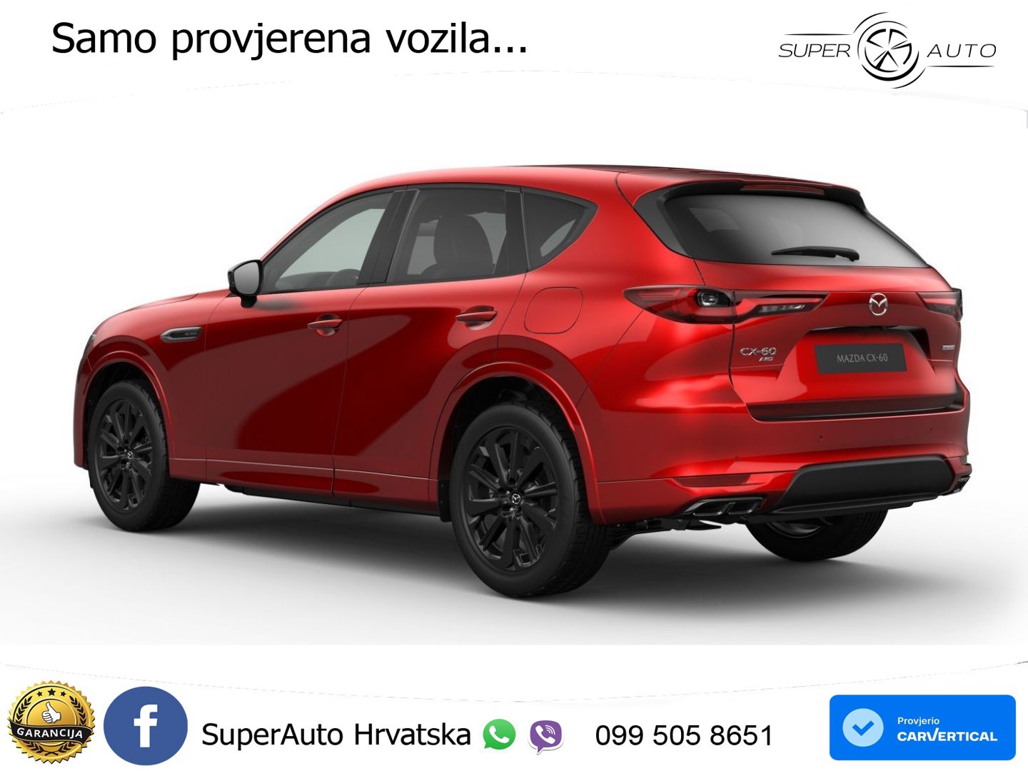 Mazda CX-60 3.3 e-Skyactiv D (254 KS) AWD Automatic LED+GR SJED+ACC