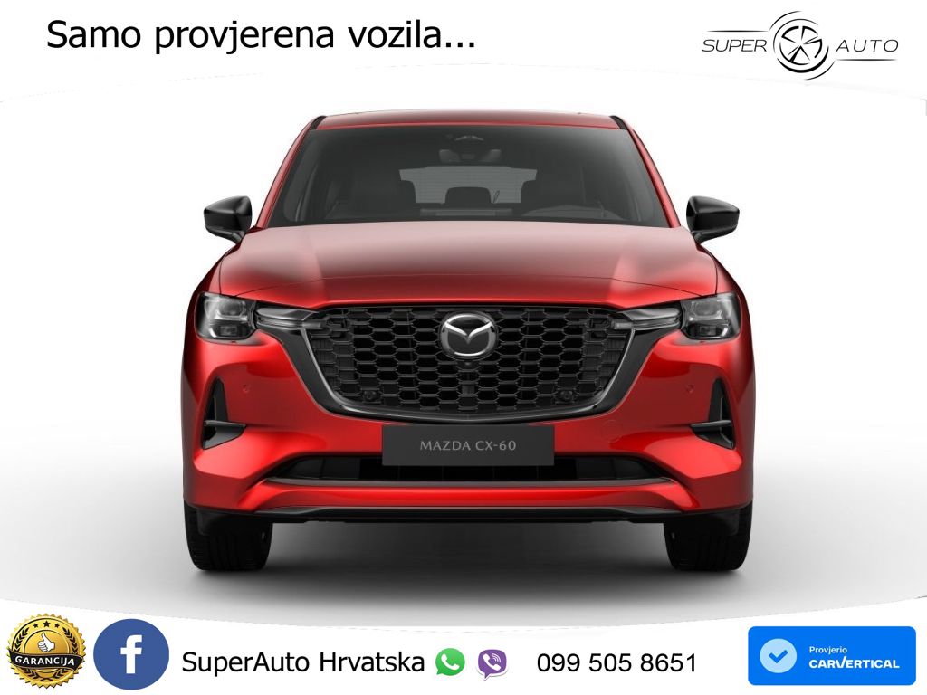 Mazda CX-60 3.3 e-Skyactiv D (254 KS) AWD Automatic LED+GR SJED+ACC