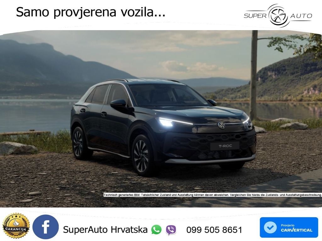 Volkswagen T-Roc 1.5 eTSI (116 KS)  DSG LED+GR SJED+ACC