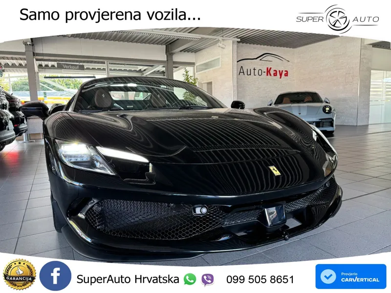 Ferrari 296 GTS 3.0 V6 (830 KS) F1 DCT ZRAČNI+ACC+GR SJED+KAM