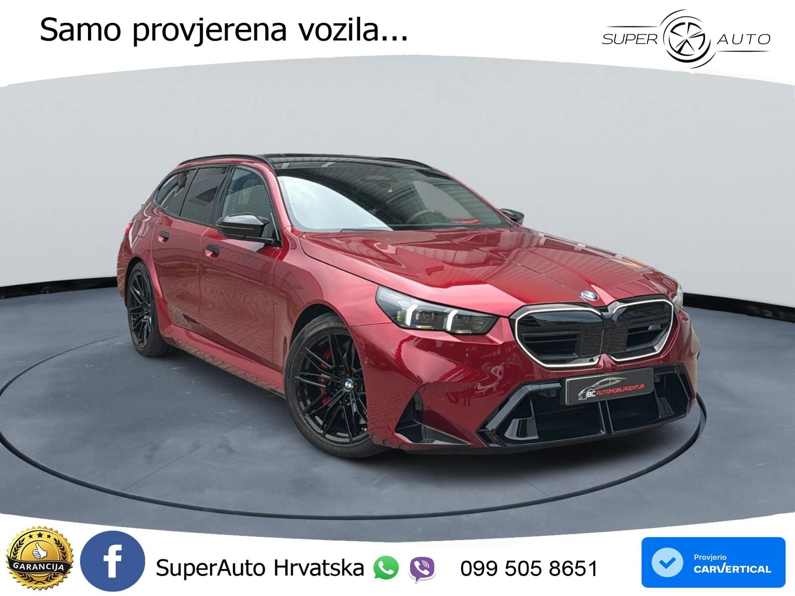 BMW M5 Touring 4.4 V8 (727 KS) xDrive Steptronic ACC+HEAD+4xGR SJED+360+PANO