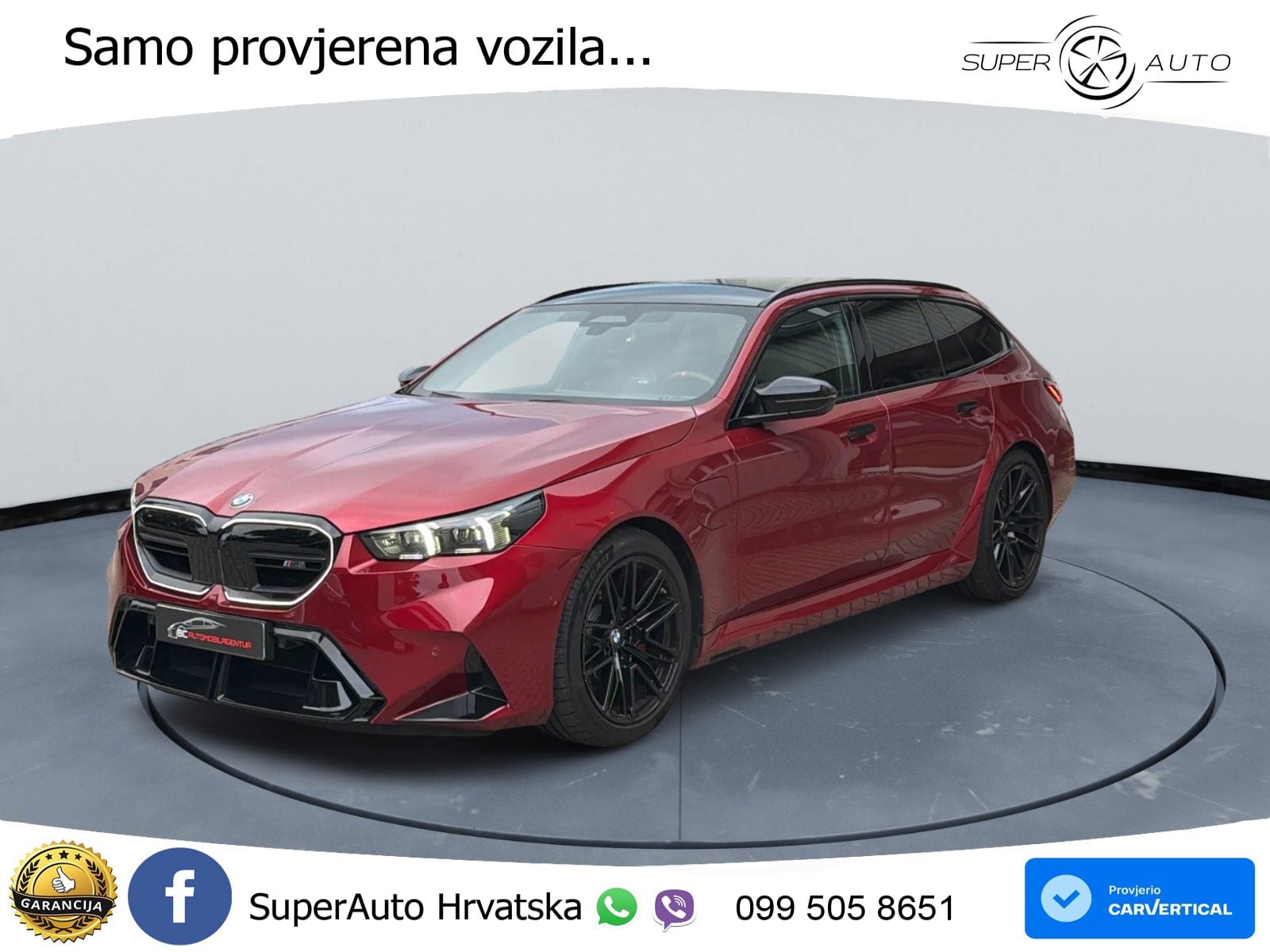 BMW M5 Touring 4.4 V8 (727 KS) xDrive Steptronic ACC+HEAD+4xGR SJED+360+PANO