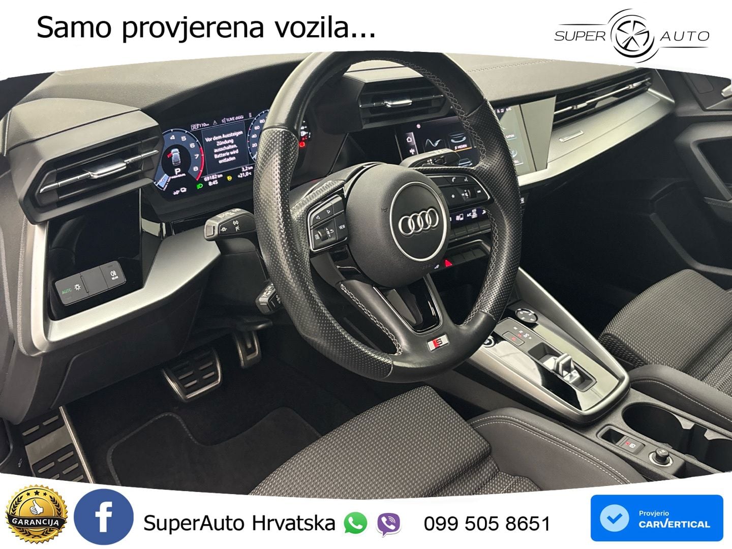 Audi A3 40 TFSIe (204 KS) S tronic S line