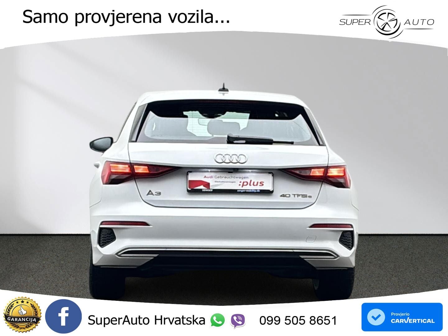Audi A3 40 TFSIe (204 KS) S tronic S line
