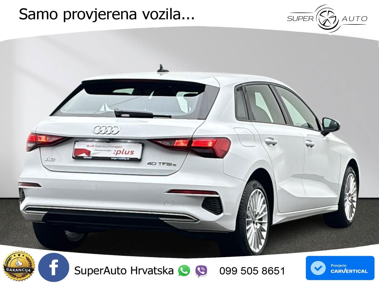 Audi A3 40 TFSIe (204 KS) S tronic S line