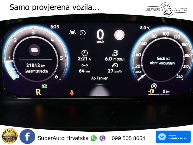 Volkswagen Caddy Cargo Maxi 2,0TDI 90kW DSG APP KAMERA GJR 122 KS