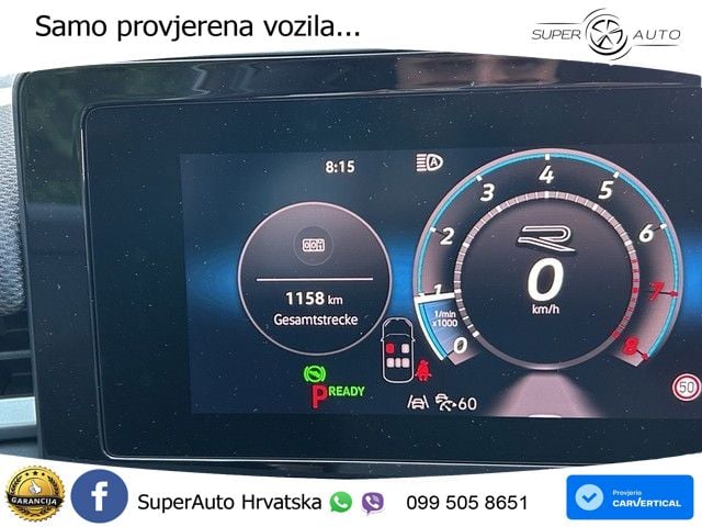 Volkswagen T-Roc 1.5 eTSI (150 KS)  DSG R-Line LED+GR SJED+ACC