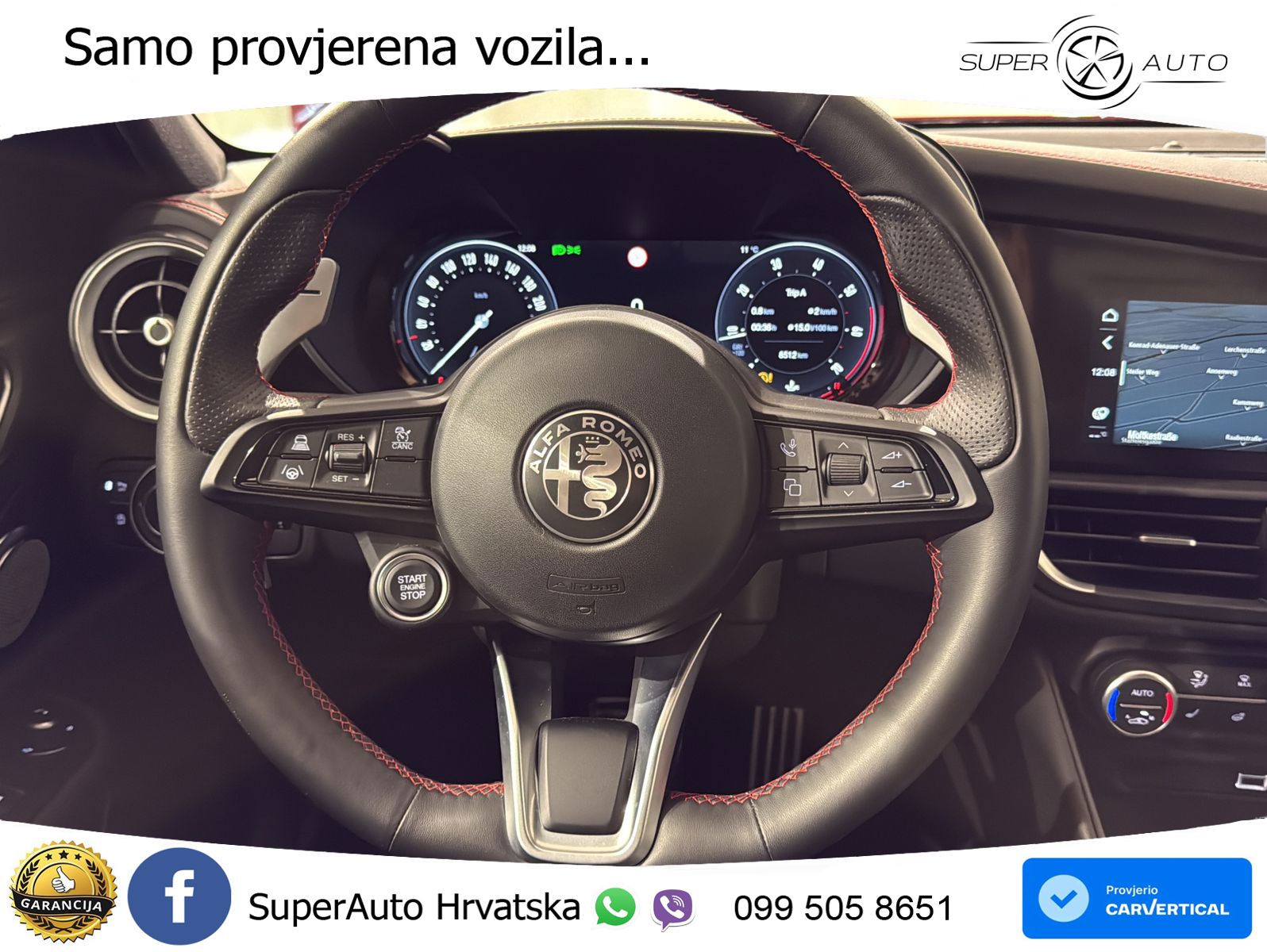 Alfa Romeo Giulia 2.0 Turbo (280 KS) Q4 Automatic LED+GR SJED+ACC