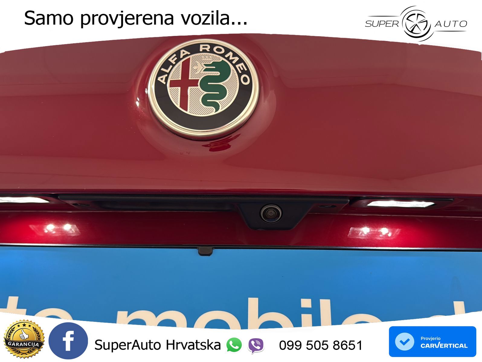 Alfa Romeo Giulia 2.0 Turbo (280 KS) Q4 Automatic LED+GR SJED+ACC