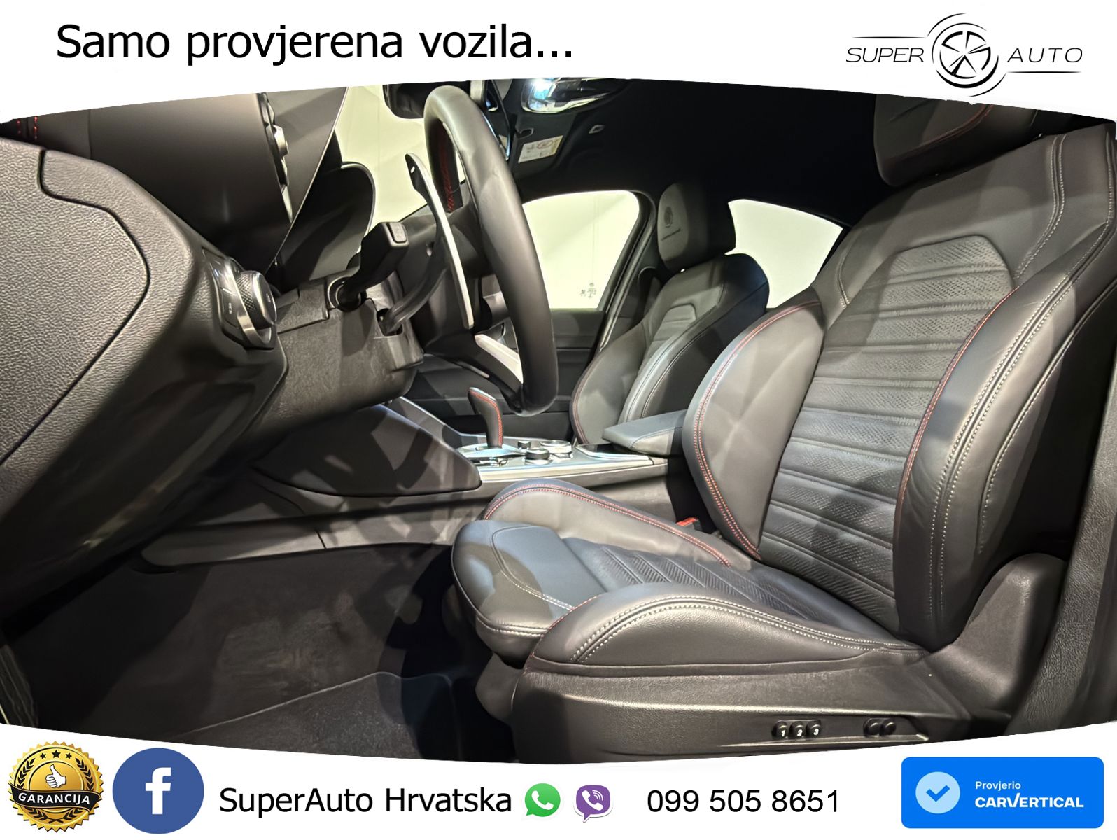 Alfa Romeo Giulia 2.0 Turbo (280 KS) Q4 Automatic LED+GR SJED+ACC