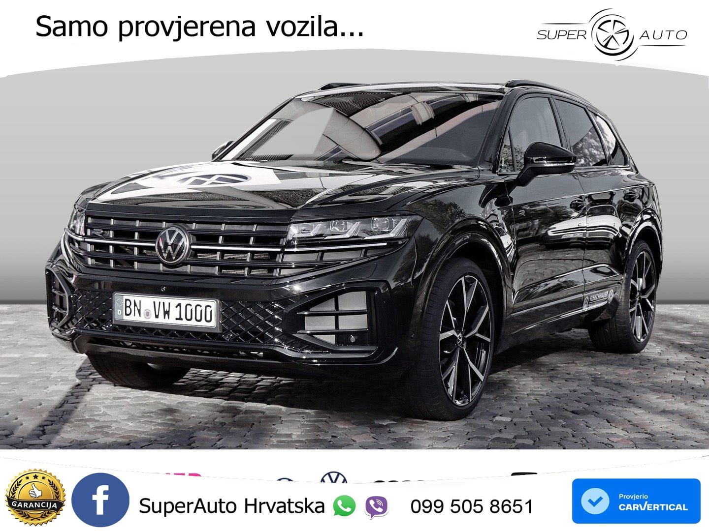 Volkswagen Touareg 3.0 V6 TDI (286 KS) 4MOTION Tiptronic R-Line ZRAČNI+ACC+GR SJED+KAM+PANO