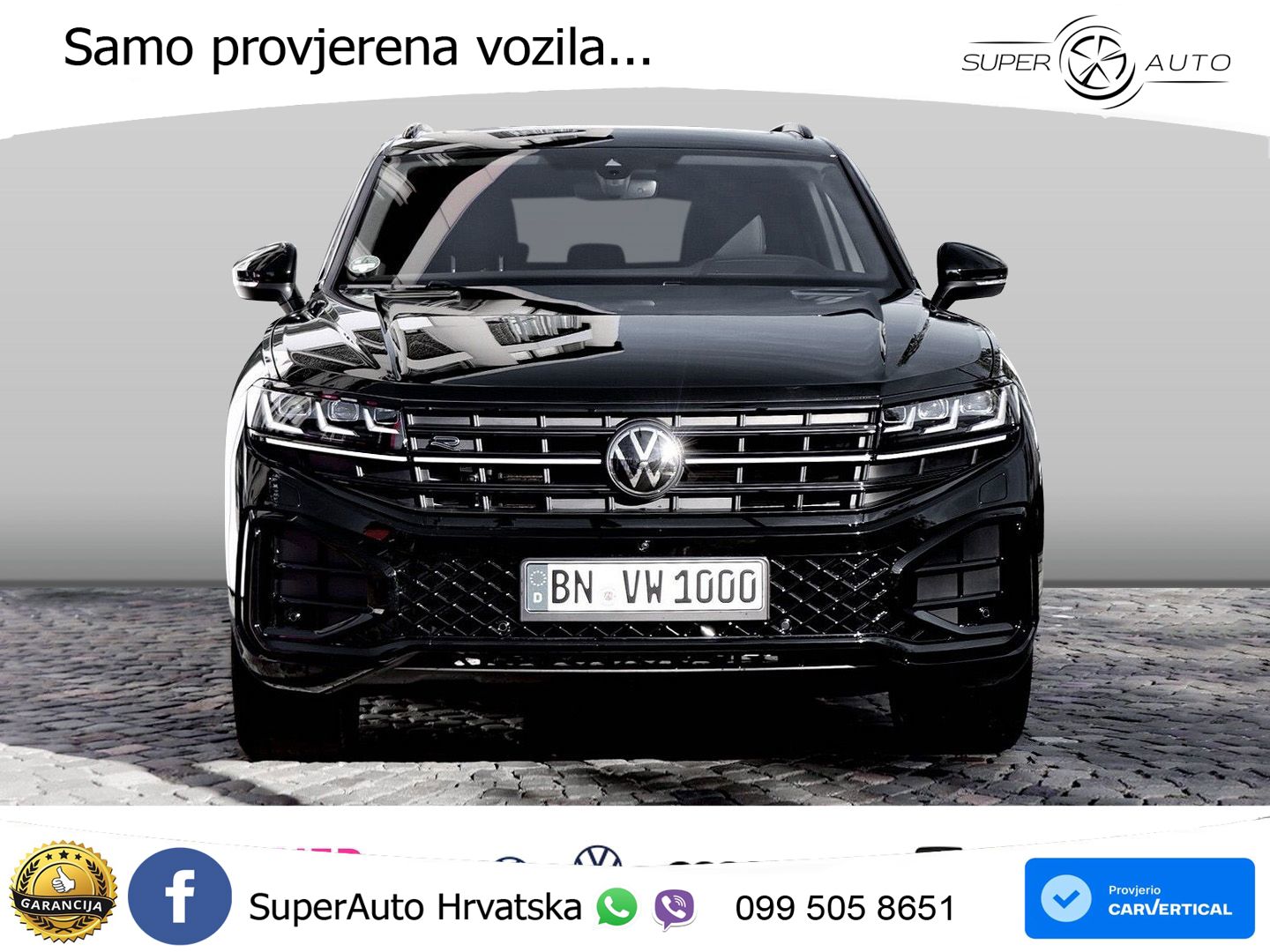 Volkswagen Touareg 3.0 V6 TDI (286 KS) 4MOTION Tiptronic R-Line ZRAČNI+ACC+GR SJED+KAM+PANO