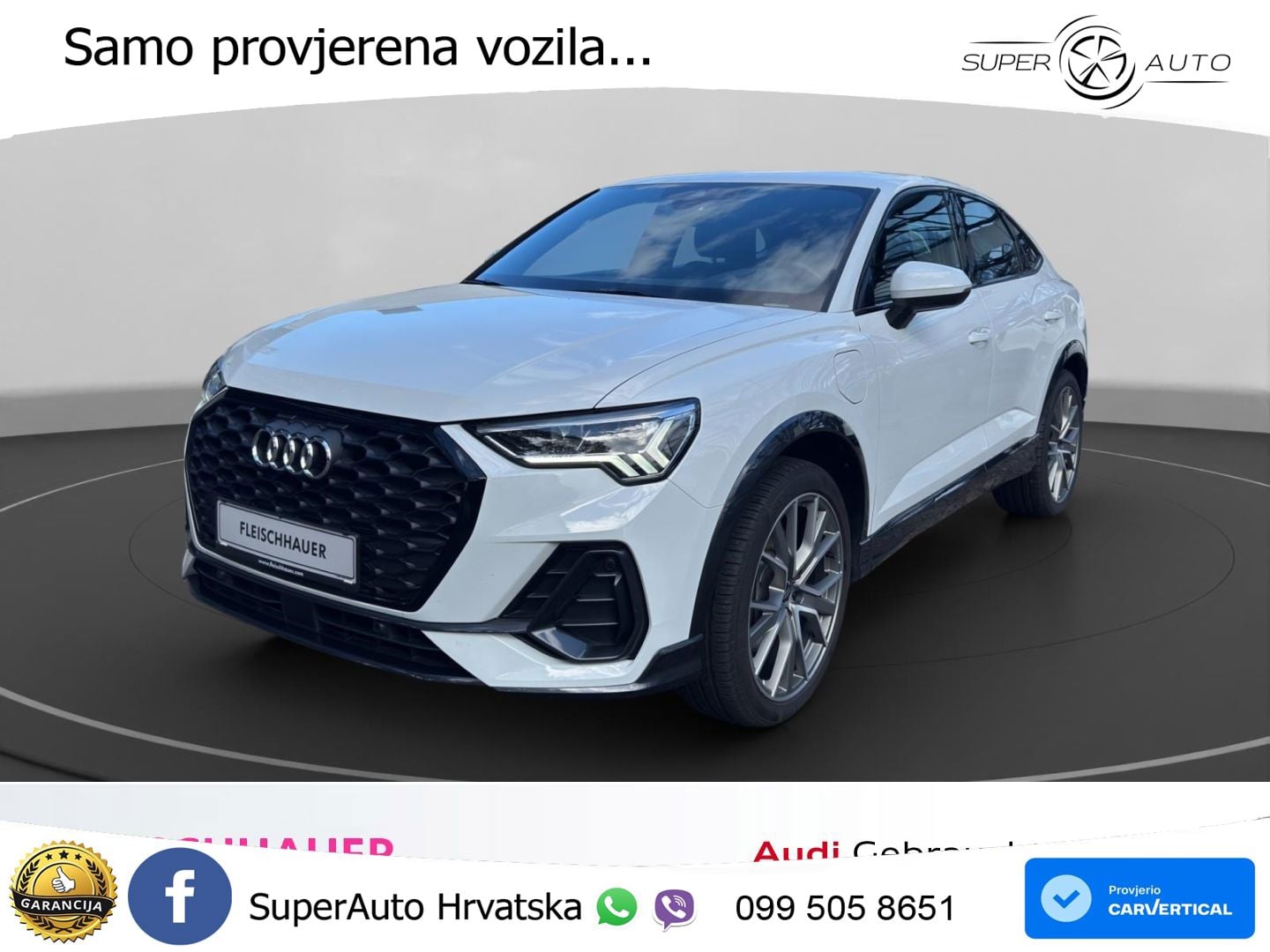 Audi Q3 Sportback 45 TFSIe (245 KS) S tronic