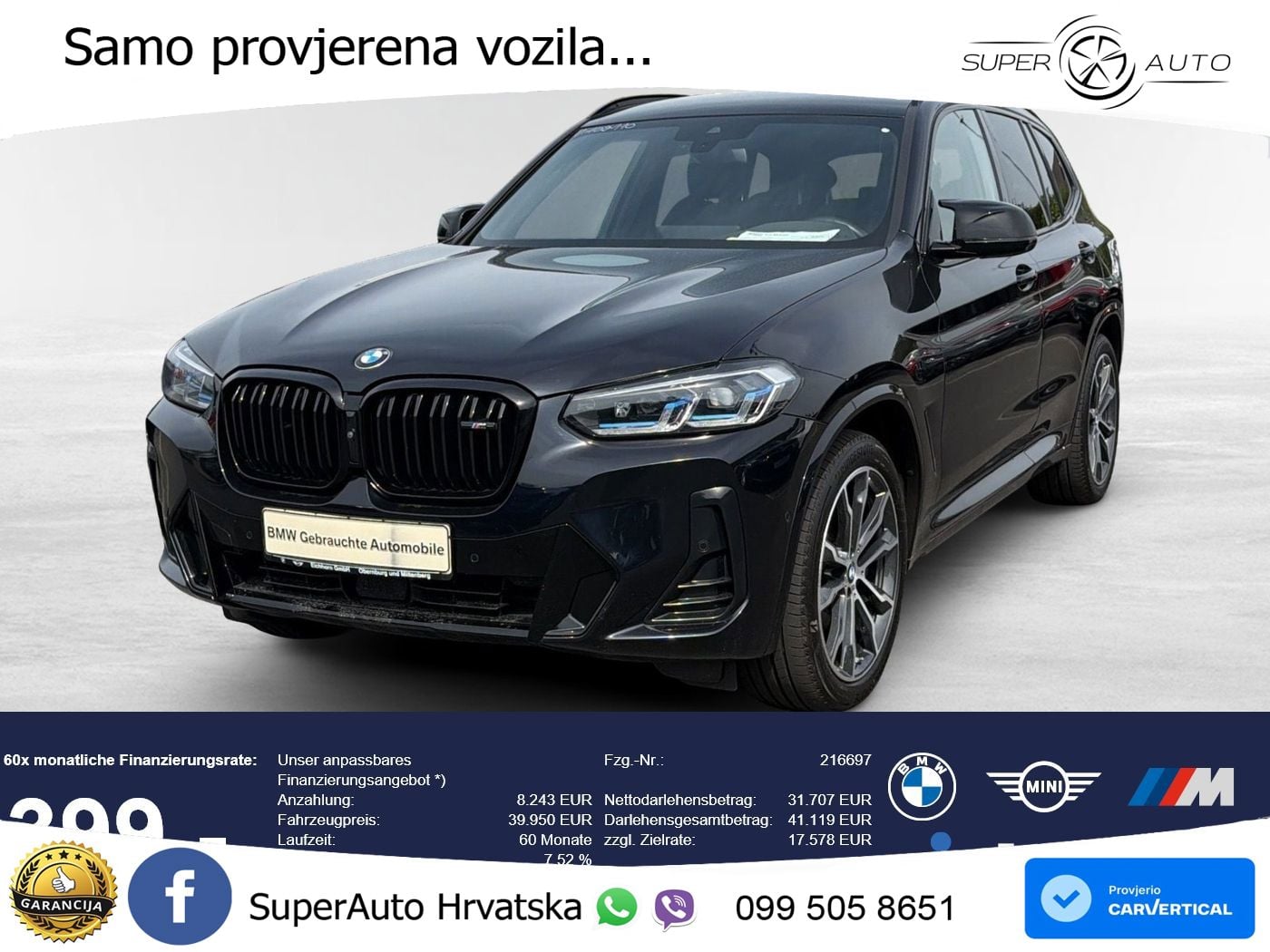 BMW X3 M40d xDrive Steptronic