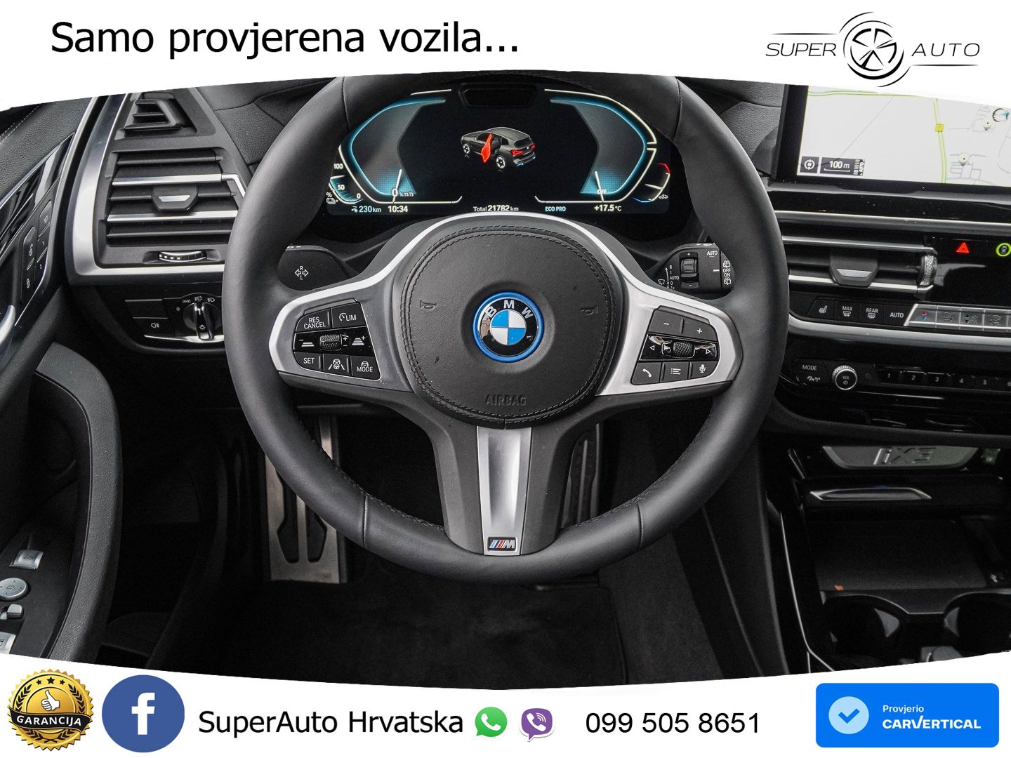 BMW iX3 80 kWh (286 KS)