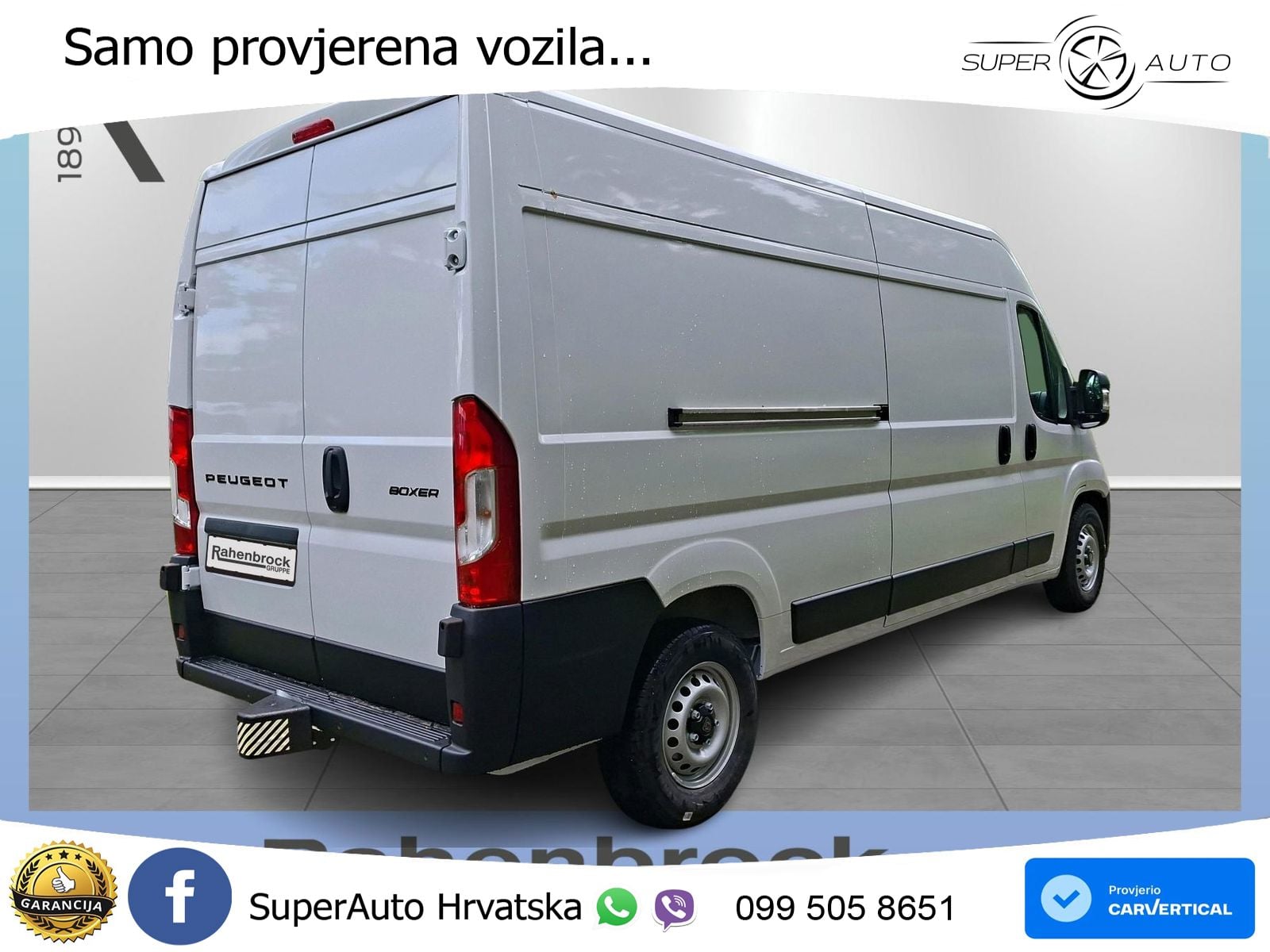 Peugeot Boxer L3H2 Diesel 140 3.5t EAT8 140 KS