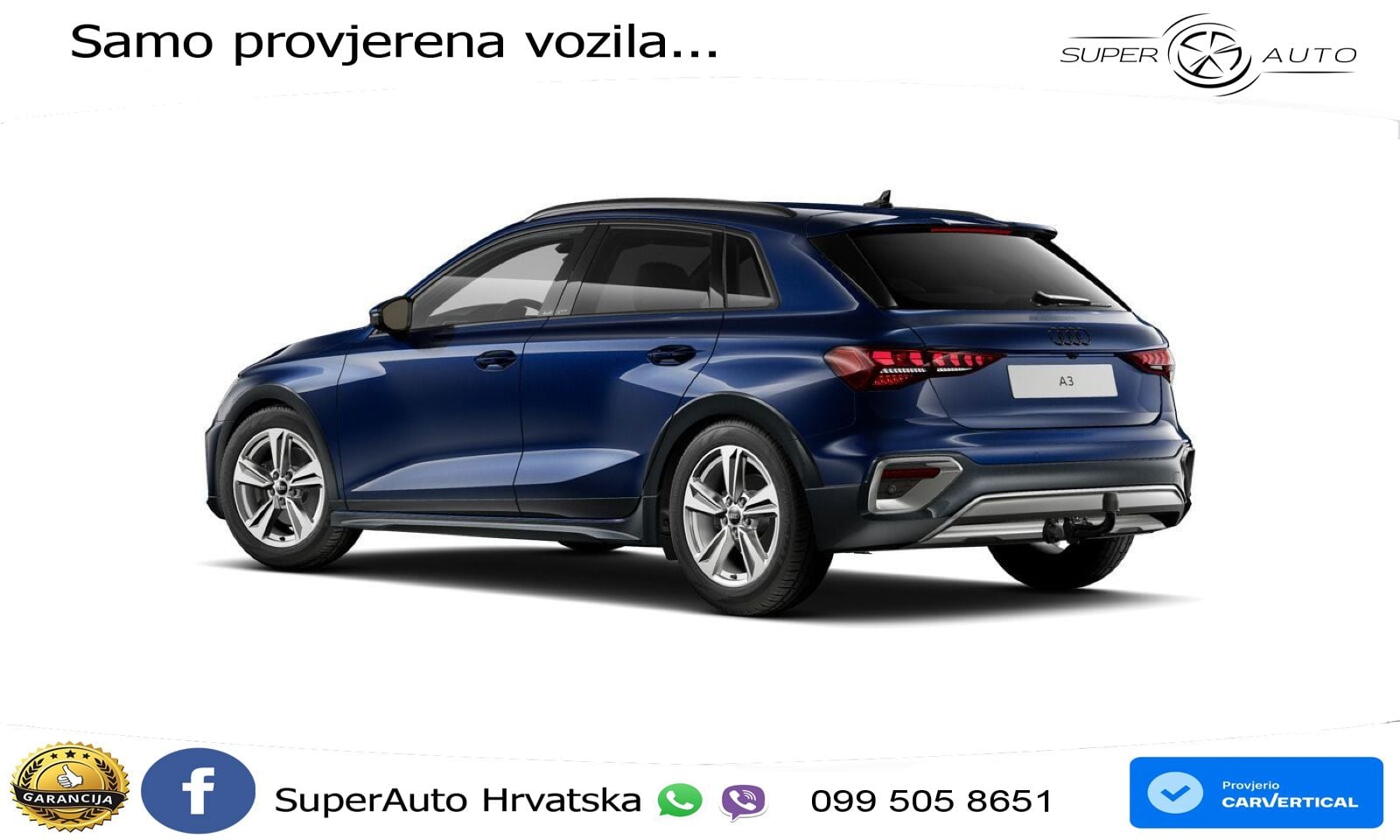 Audi A3 allstreet 35 TFSI (150 KS) LED+GR SJED+ACC