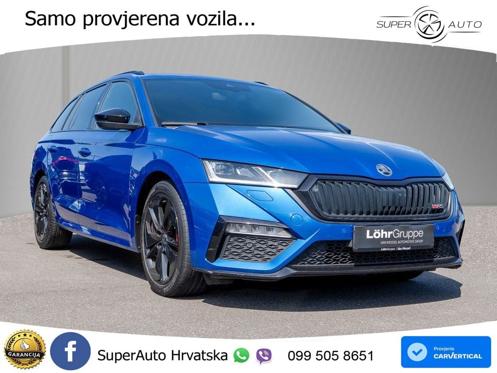 Škoda Octavia Combi RS 2.0 TDI (200 KS) DSG MATRIX+GR SJED+KAM
