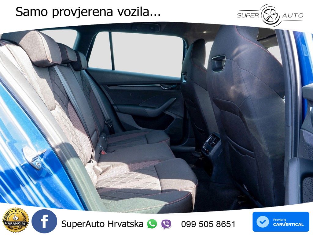 Škoda Octavia Combi RS 2.0 TDI (200 KS) DSG MATRIX+GR SJED+KAM